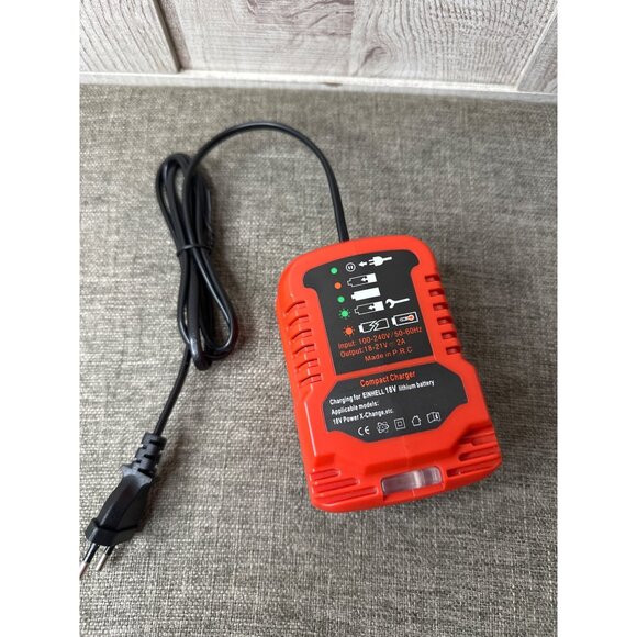 Einhell Other - Compact Charger For Einhell 18V Lithium Battery With EU 2 Prong Plug